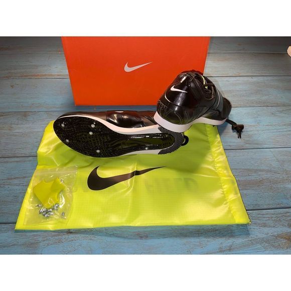 📦 New Mens 13 Nike Zoom Pole Vault II Track & Field Spikes 317404 017 - Picture 2 of 3